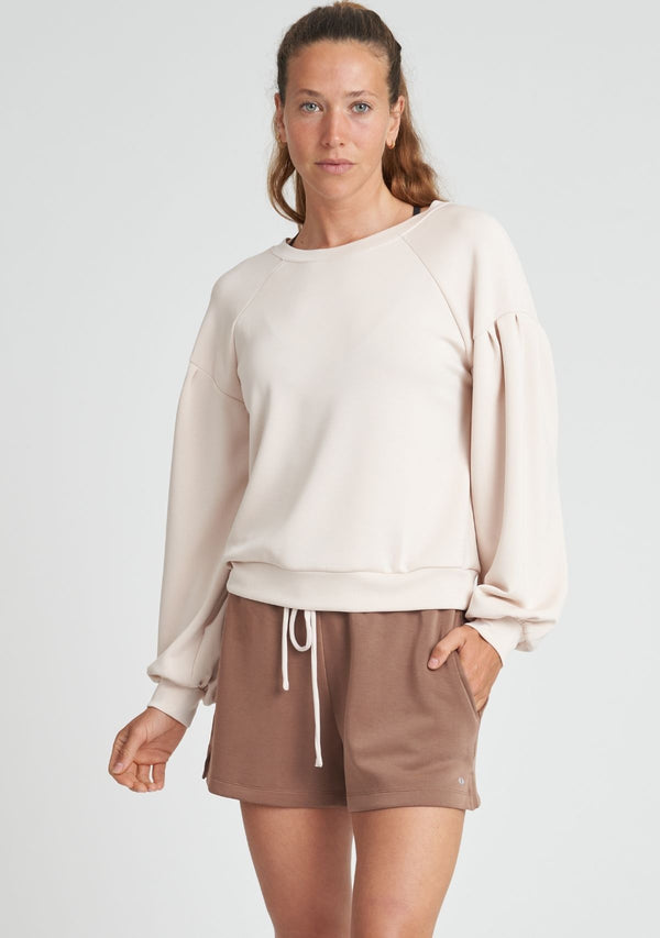ADDISON PLEATED PULLOVER