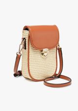 AILANY STRAW CROSSBODY BAG