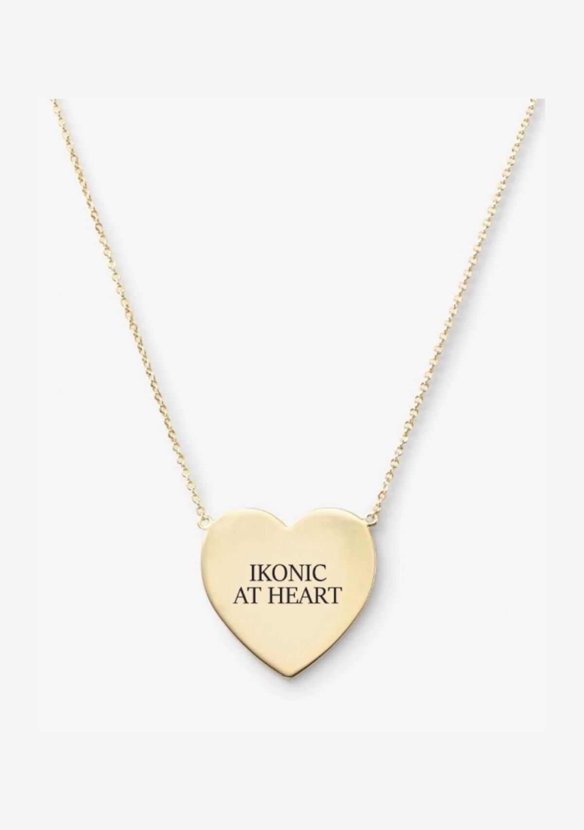 Charm Necklace 2024 Hoda Kotb Heart Necklace Hoda Kotb Gold Heart