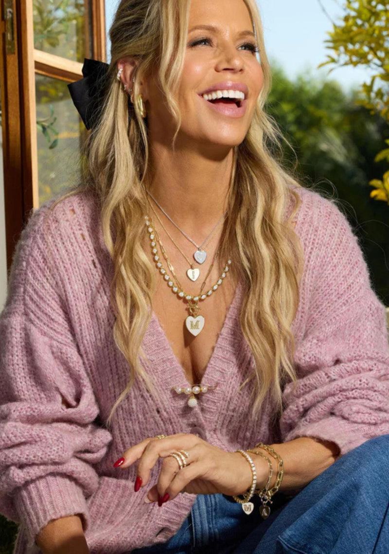 BABY LOVE LETTERS PENDANT NECKLACE