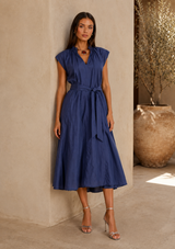 ELODIE TIE WAIST DRESS