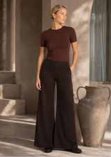 COCOA FITTED T-SHIRT