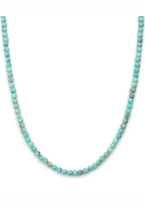 SANDER TURQUOISE BEADED NECKLACE