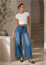 KYRA HIGH RISE BOWED ANKLE