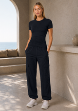 AYLA WRAP TOP