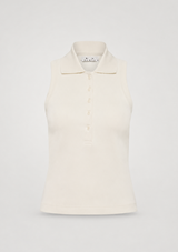 COURTSHIP HENRI COLLARED TOP
