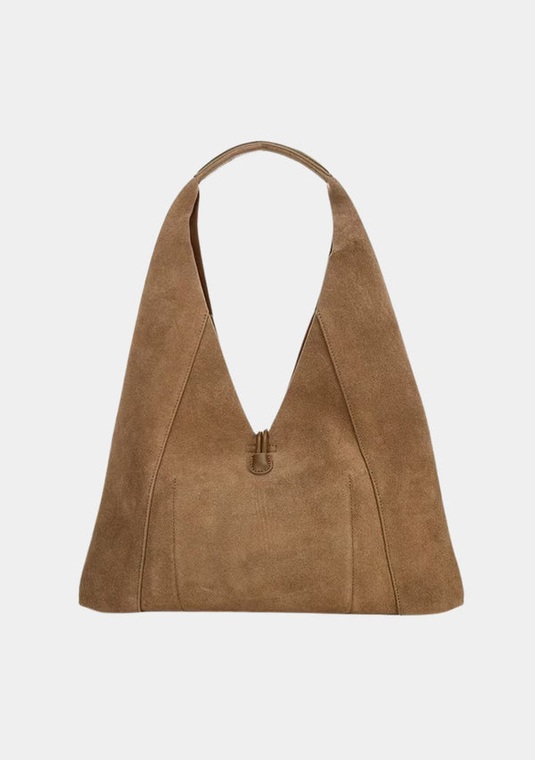 MALIN SUEDE HOBO SHOULDER BAG