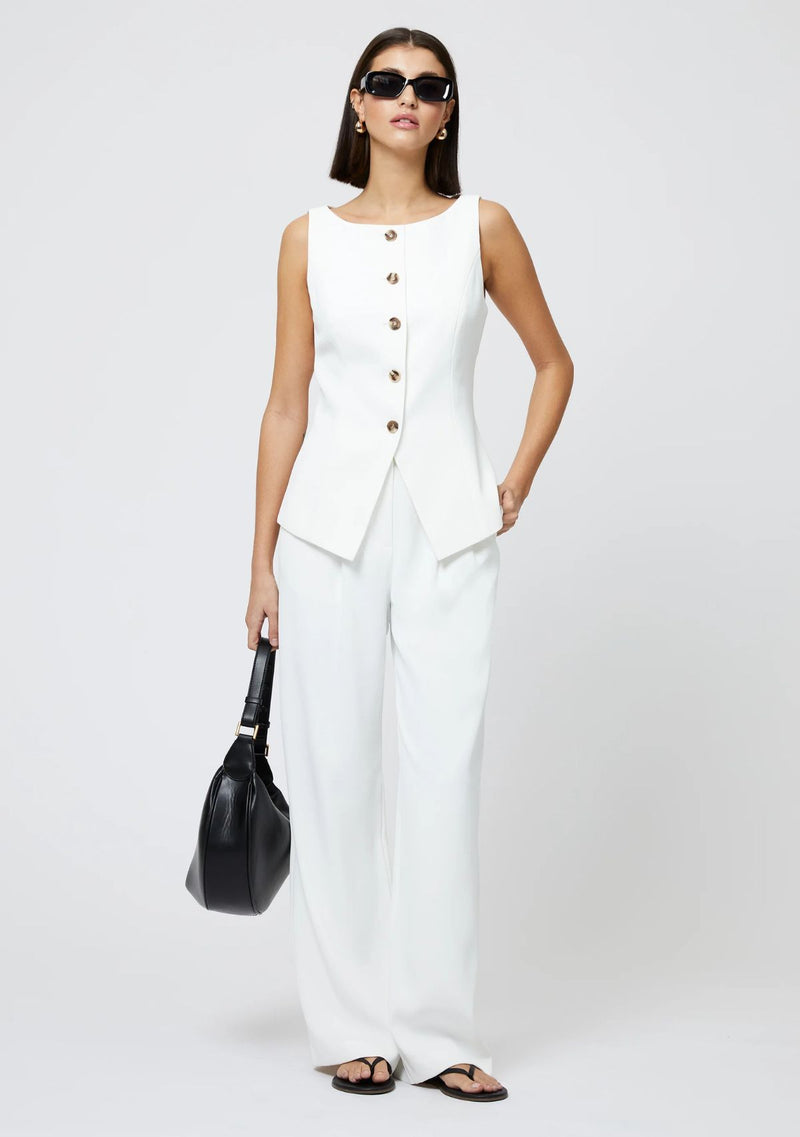 HARRIE SUITING WAISTCOAT TOP