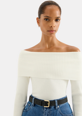 KRISHNA OFF SHOULDER TOP