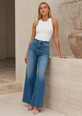 FAR OUT WIDE LEG IN STUNNER