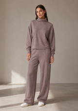 EMERY MOCK NECK PULLOVER