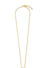 LOLA SOLITAIRE SIDEWAYS NECKLACE