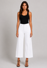 PENNY CROP HIGH RISE WIDE LEG
