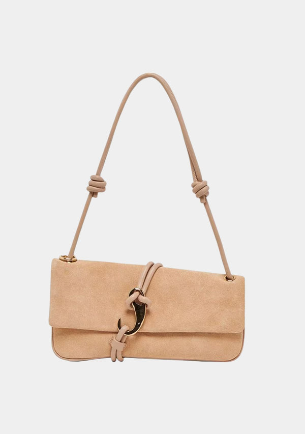 BALEN SUEDE LEATHER SHOULDER BAG
