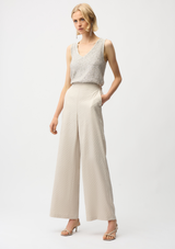 V-NECK SLEEVLESS PULLOVER