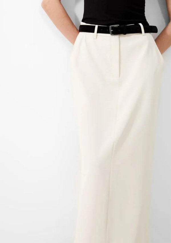 HARRIE SUITING MIDI SKIRT