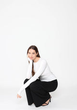 FITTED LONG SLEEVE TEE