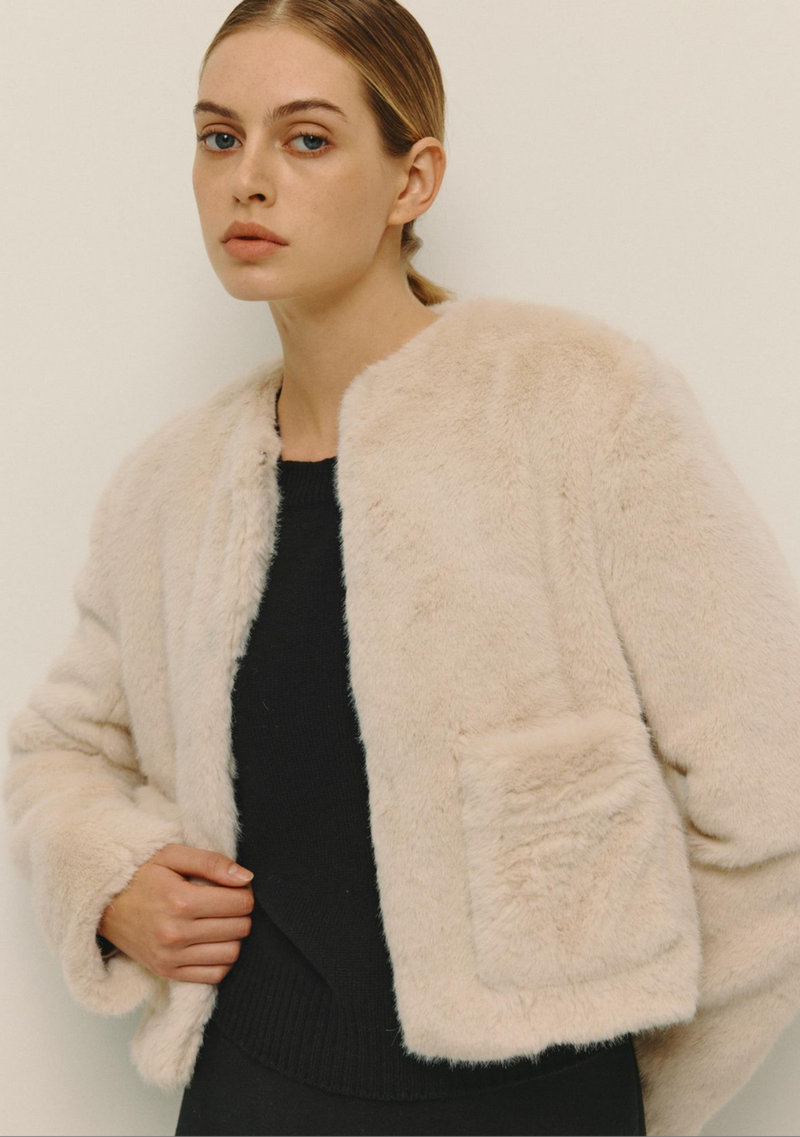 RYE FAUX FUR JACKET