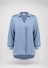 CAMILLE SATIN BLOUSE