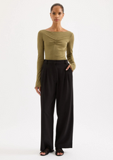 CLEMENT LONG SLEEVE TOP