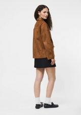 LANLEY FAUX SUEDE JACKET