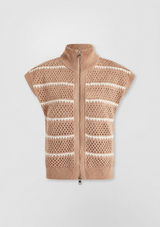 HANEY ZIP THROUGH KNIT