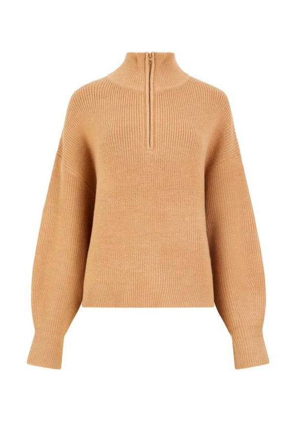 BABYSOFT HALF ZIP SWEATER