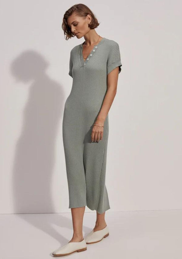 ARIA KNIT MIDI DRESS