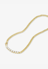 BABY JULIAN LOVES DIAMONDS NECKLACE 16"