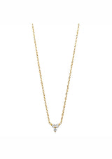 DONNA TRIPLE STONE NECKLACE