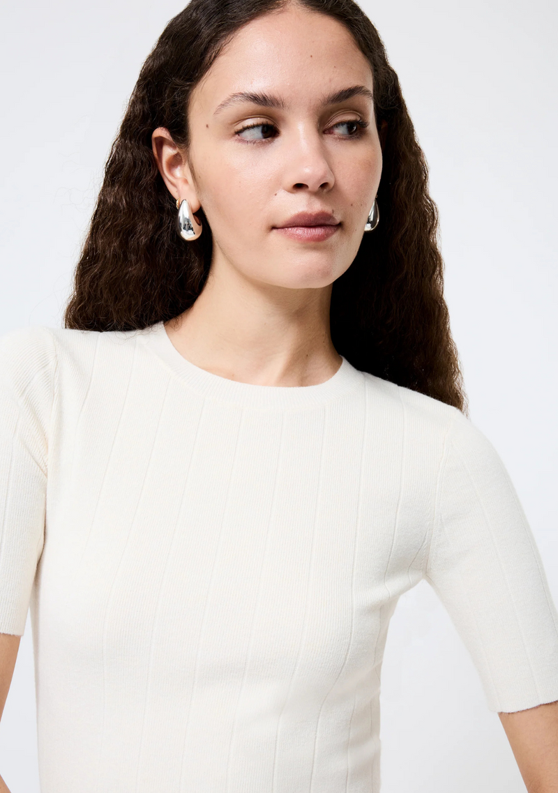 MARLEY KNIT WIDE RIB TOP