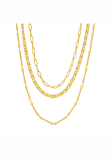 CHELLEY MULTI CHAIN NECKLACE