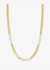 BABY JULIAN'S OBSESSED WITH DIAMONDS NECKLACE 16"