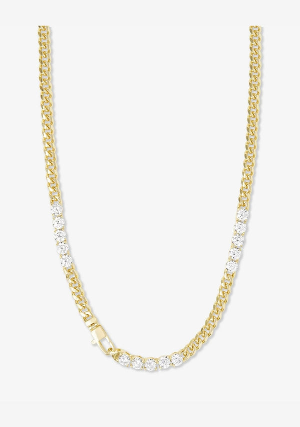 BABY JULIAN'S OBSESSED WITH DIAMONDS NECKLACE 16"