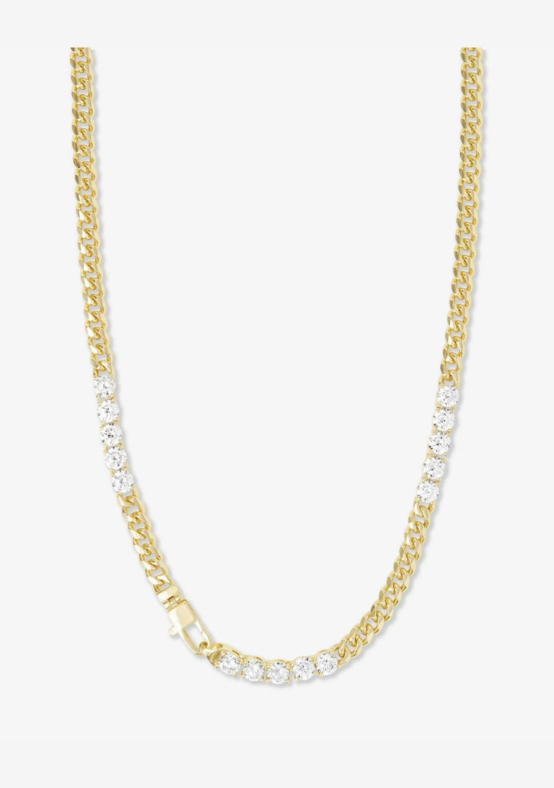 BABY JULIAN'S OBSESSED WITH DIAMONDS NECKLACE 16"
