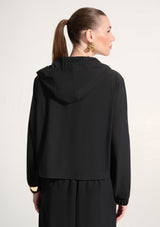 STRETCH WOVEN UTILITY JACKET