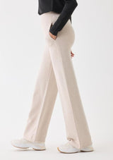 FRENCH TERRY WIDE LEG PANT