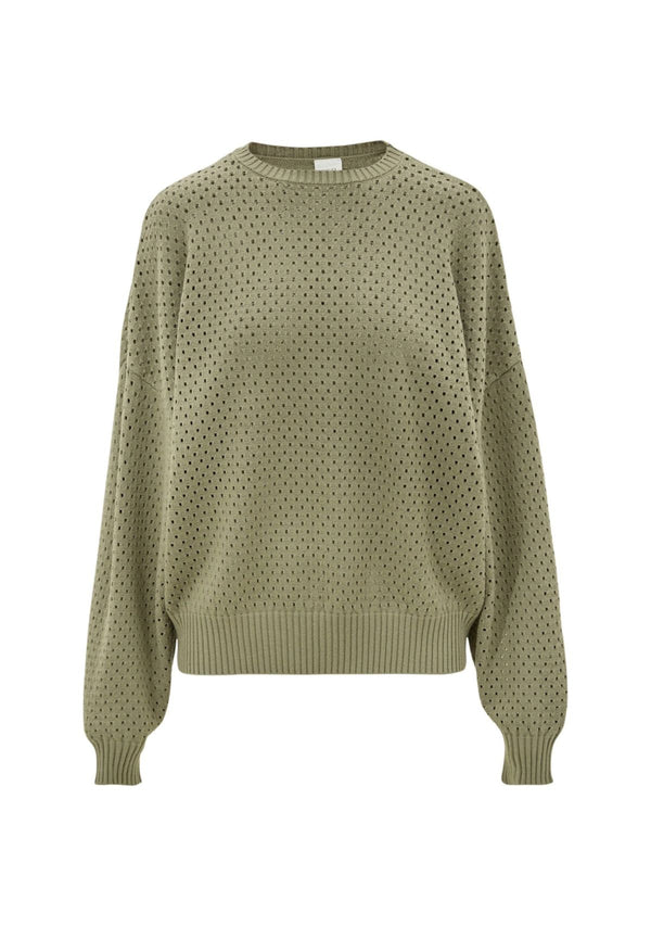 OLLY CROCHET SWEATER