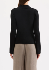 BETINA ZIP FRONT KNIT