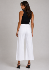PENNY CROP HIGH RISE WIDE LEG