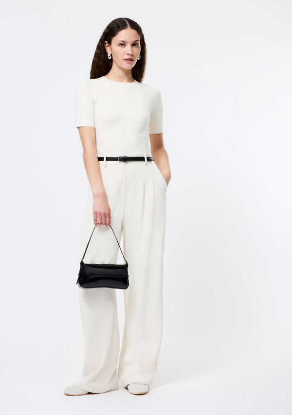 MARLEY KNIT WIDE RIB TOP