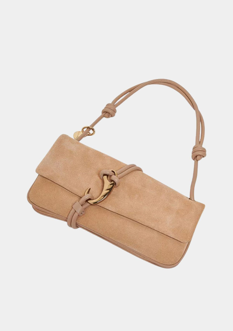 BALEN SUEDE LEATHER SHOULDER BAG