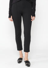 PONTE KNIT SLIM LEG PANT