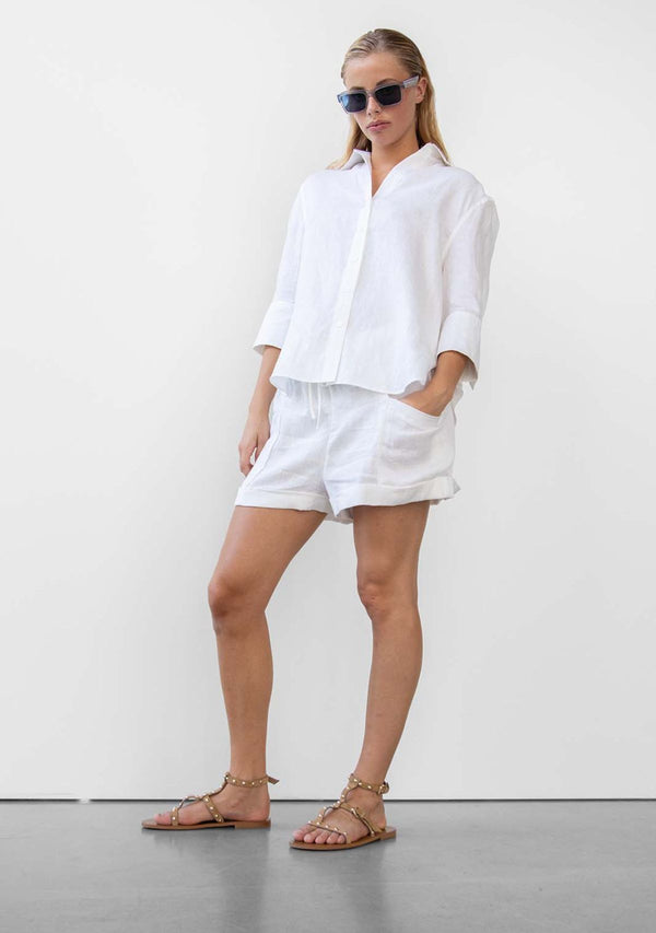 ZELLA LINEN SHIRT