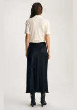 VIVIENNE SATIN MIDI SKIRT