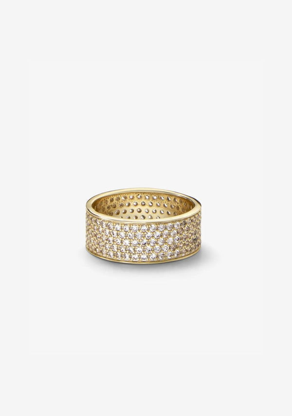 SLICK PAVE RING