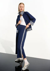 SCUBA JERSEY PULL-ON CULOTTE PANTS