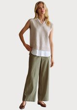 CORA SHIRT VEST