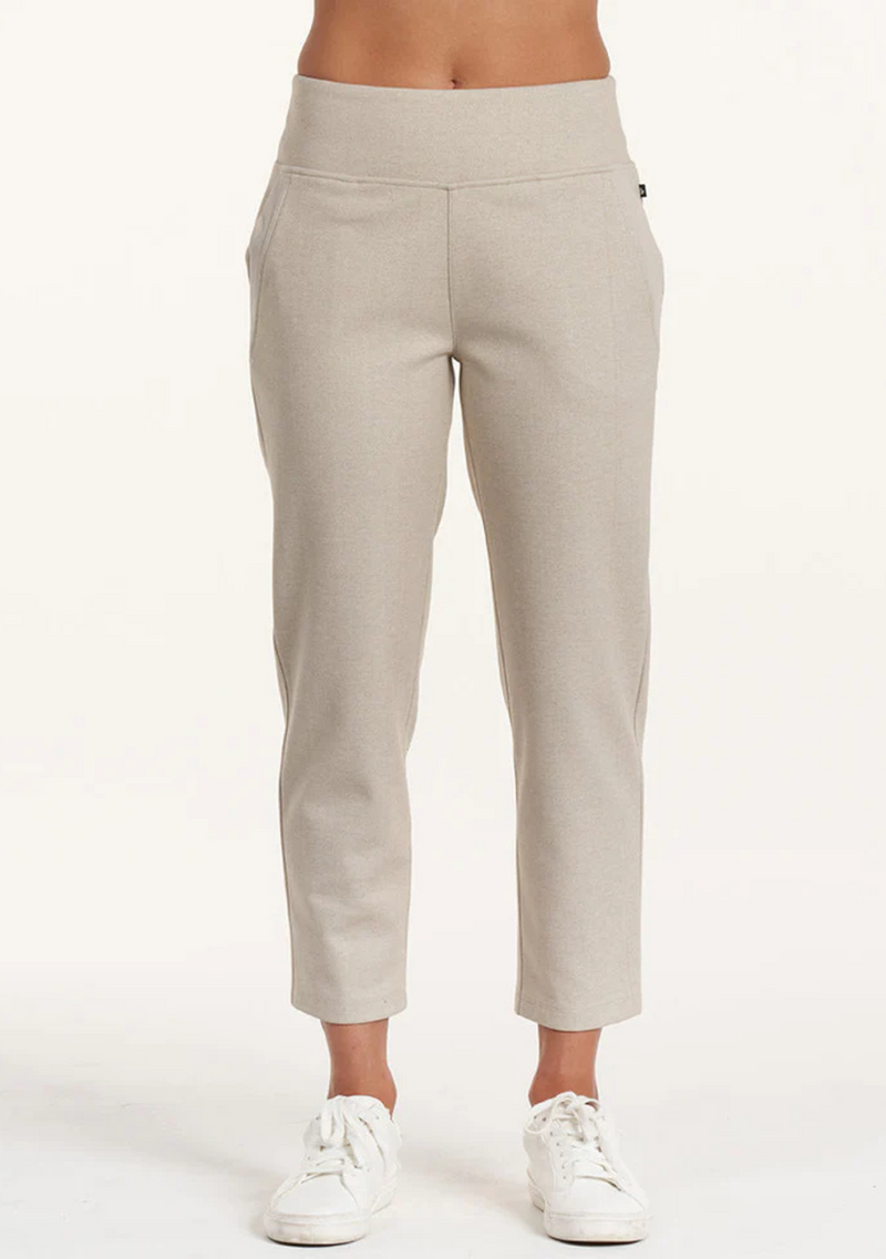 KHLOE RIB TRIM TROUSER