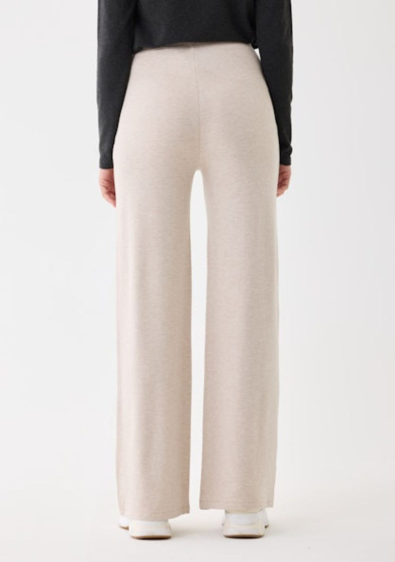 FRENCH TERRY WIDE LEG PANT